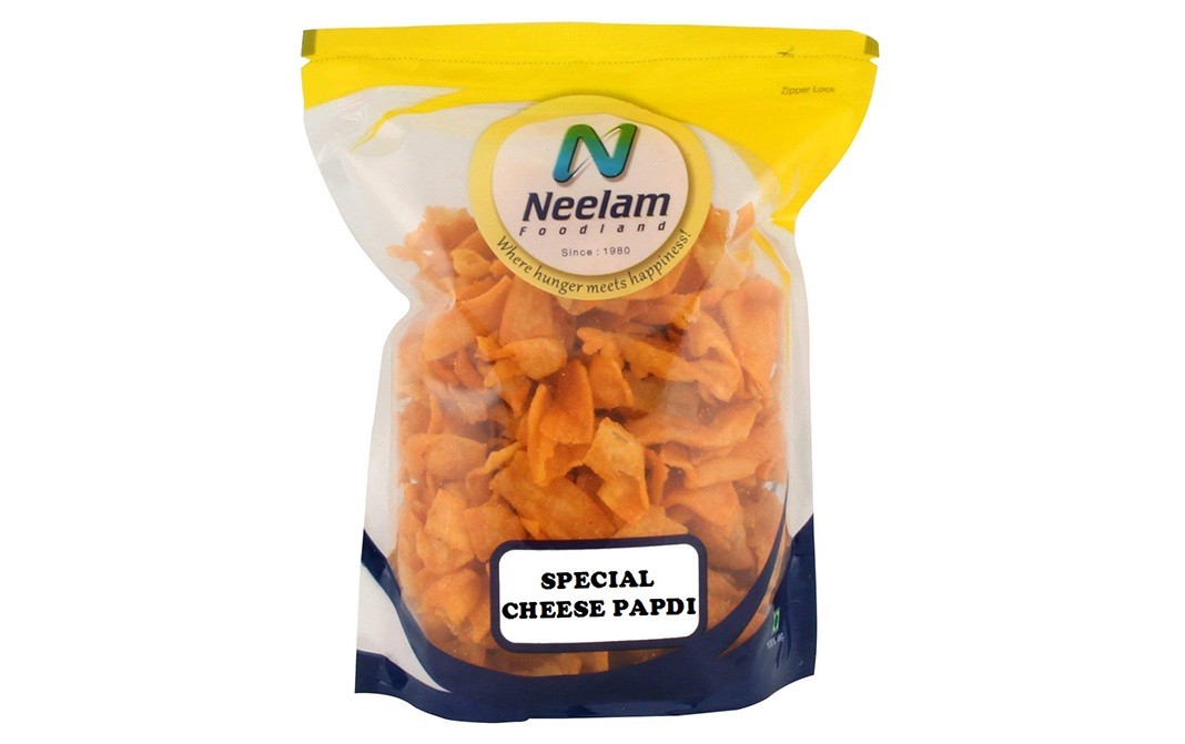 Neelam Foodland Special Cheese Papdi    Pack  400 grams